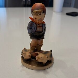W. Goebel Germany figurine - Farm Boy - Medium - MJ HUMMEL